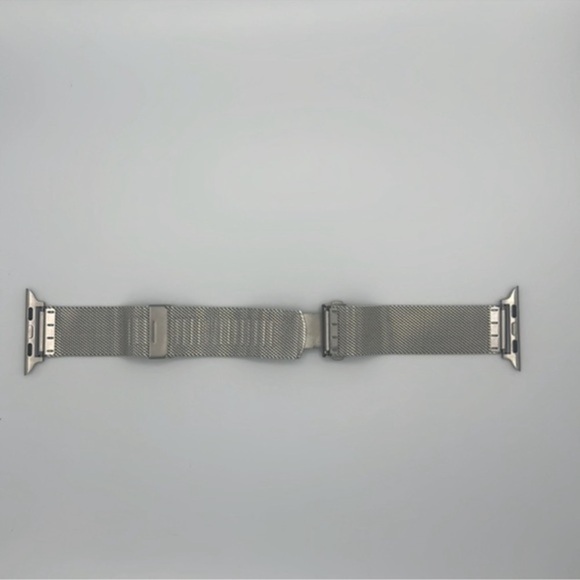 Stylish Stainless Steel Mesh Watch Strap Butterfly Clasp Fits 42/44/45mm Watches - Picture 4 of 4